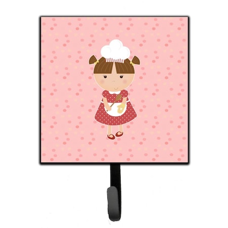 Jensendistributionservices Baker Brunette on Pink Leash or Key Holder MI1712600